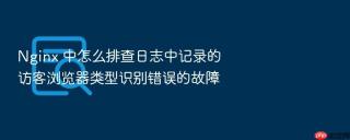 Nginx 中怎么排查日志中记录的访客浏览器类型识别错误的故障