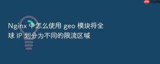 nginx 中怎么使用 geo 模块将全球 ip 划分为不同的限流区域
