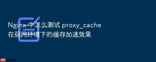 Nginx 中怎么测试 proxy_cache 在弱网环境下的缓存加速效果
