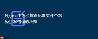 nginx 中怎么排查配置文件中路径拼写错误的故障