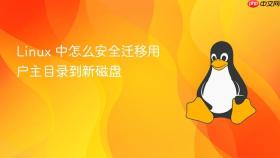 Linux 中怎么安全迁移用户主目录到新磁盘