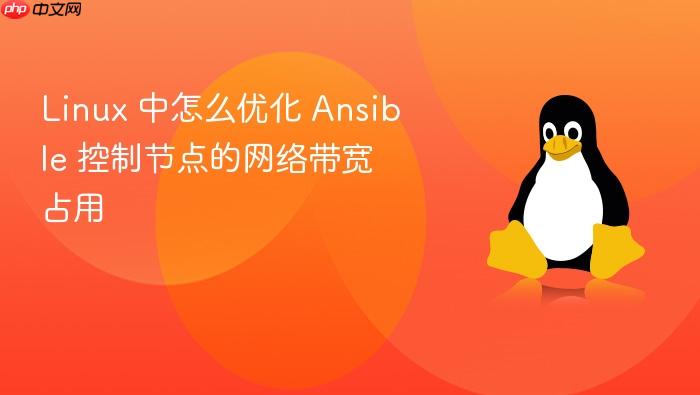 linux 中怎么优化 ansible 控制节点的网络带宽占用