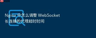 nginx 中怎么调整 websocket 长连接的代理超时时间