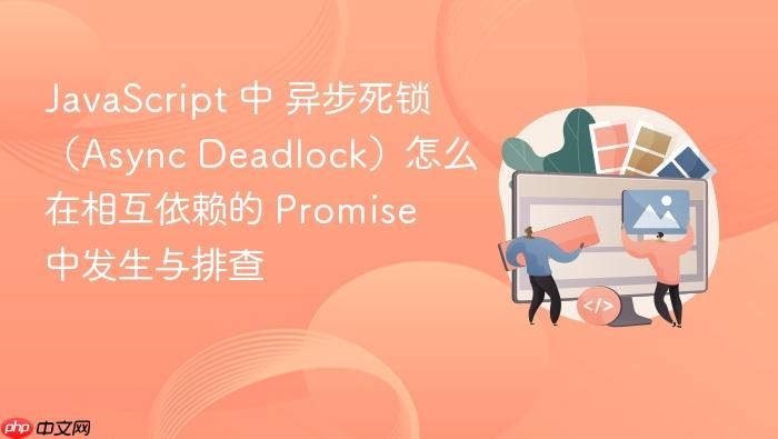 javascript 中 异步死锁(async deadlock)怎么在相互依赖的 promise 中发生与排查