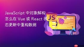 javascript 中对象解构怎么在 vue 或 react 状态更新中重构数据