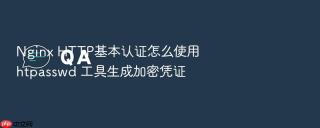 Nginx HTTP基本认证怎么使用 htpasswd 工具生成加密凭证