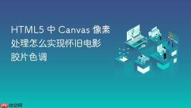 html5 中 canvas 像素处理怎么实现怀旧电影胶片色调