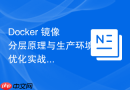 Docker 镜像分层原理与生产环境优化实战教程