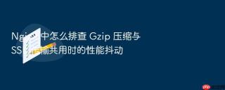 Nginx 中怎么排查 Gzip 压缩与 SSL 传输共用时的性能抖动