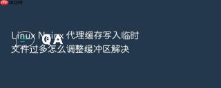 linux nginx 代理缓存写入临时文件过多怎么调整缓冲区解决