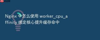 nginx 中怎么使用 worker_cpu_affinity 绑定核心提升缓存命中