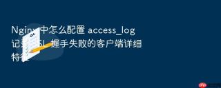 Nginx 中怎么配置 access_log 记录 SSL 握手失败的客户端详细特征