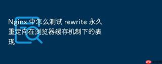 nginx 中怎么测试 rewrite 永久重定向在浏览器缓存机制下的表现
