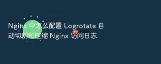 Nginx 中怎么配置 Logrotate 自动切割和压缩 Nginx 访问日志