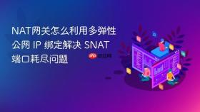 NAT网关怎么利用多弹性公网 IP 绑定解决 SNAT 端口耗尽问题