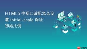 html5 中视口适配怎么设置 initial-scale 保证初始比例