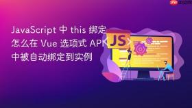 JavaScript 中 this 绑定怎么在 Vue 选项式 API 中被自动绑定到实例