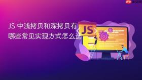 js 中浅拷贝和深拷贝有哪些常见实现方式怎么选