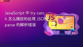 JavaScript 中 try catch 怎么捕获和处理 JSON.parse 的解析错误