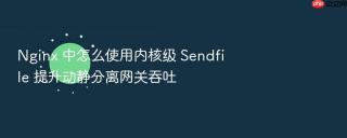nginx 中怎么使用内核级 sendfile 提升动静分离网关吞吐