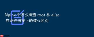nginx 中怎么排查 root 与 alias 在路径拼接上的核心区别