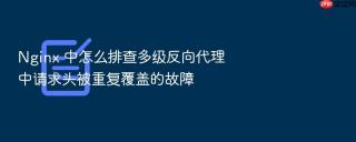 Nginx 中怎么排查多级反向代理中请求头被重复覆盖的故障
