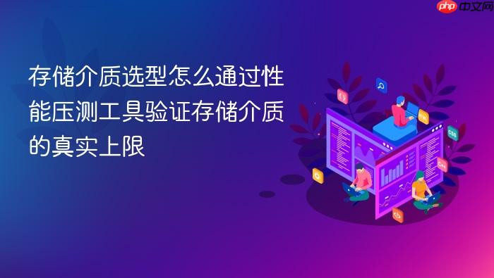 存储介质选型怎么通过性能压测工具验证存储介质的真实上限