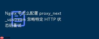Nginx 中怎么配置 proxy_next_upstream 忽略特定 HTTP 状态码重试