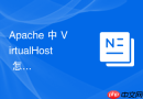 Apache 中 VirtualHost 怎么配置多域名共享同一个后台登录认证入口