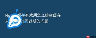 nginx 缓存有效期怎么排查缓存未按预期时间过期的问题