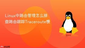 linux中路由管理怎么排查路由跟踪traceroute慢