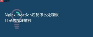 nginx location匹配怎么处理根目录的精准捕获
