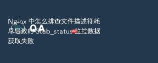 nginx 中怎么排查文件描述符耗尽导致的 stub_status 监控数据获取失败