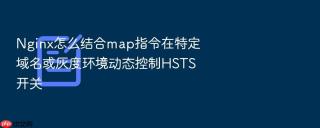 nginx怎么结合map指令在特定域名或灰度环境动态控制hsts开关