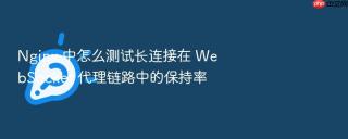 nginx 中怎么测试长连接在 websocket 代理链路中的保持率