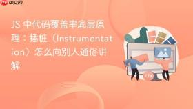 js 中代码覆盖率底层原理：插桩（instrumentation）怎么向别人通俗讲解