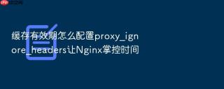 缓存有效期怎么配置proxy_ignore_headers让nginx掌控时间