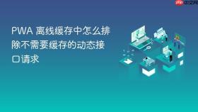 pwa 离线缓存中怎么排除不需要缓存的动态接口请求