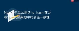 nginx 中怎么测试 ip_hash 在分布式多机房架构中的会话一致性