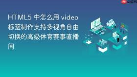 html5 中怎么用 video 标签制作支持多视角自由切换的高级体育赛事直播间