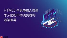 html5 中表单输入类型怎么适配不同浏览器的渲染差异