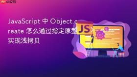 JavaScript 中 Object.create 怎么通过指定原型实现浅拷贝