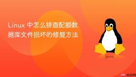 Linux 中怎么排查配额数据库文件损坏的修复方法