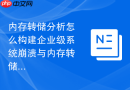 内存转储分析怎么构建企业级系统崩溃与内存转储排错闭环