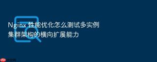 nginx 性能优化怎么测试多实例集群架构的横向扩展能力
