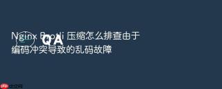 nginx brotli 压缩怎么排查由于编码冲突导致的乱码故障