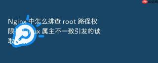 nginx 中怎么排查 root 路径权限与 linux 属主不一致引发的读取失败