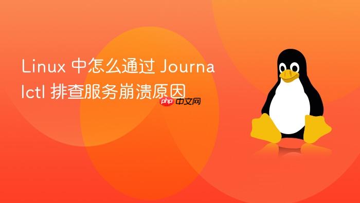 linux 中怎么通过 journalctl 排查服务崩溃原因
