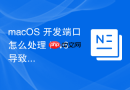 macOS 开发端口怎么处理 IPv6 导致连接失败