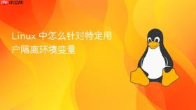 linux 中怎么针对特定用户隔离环境变量